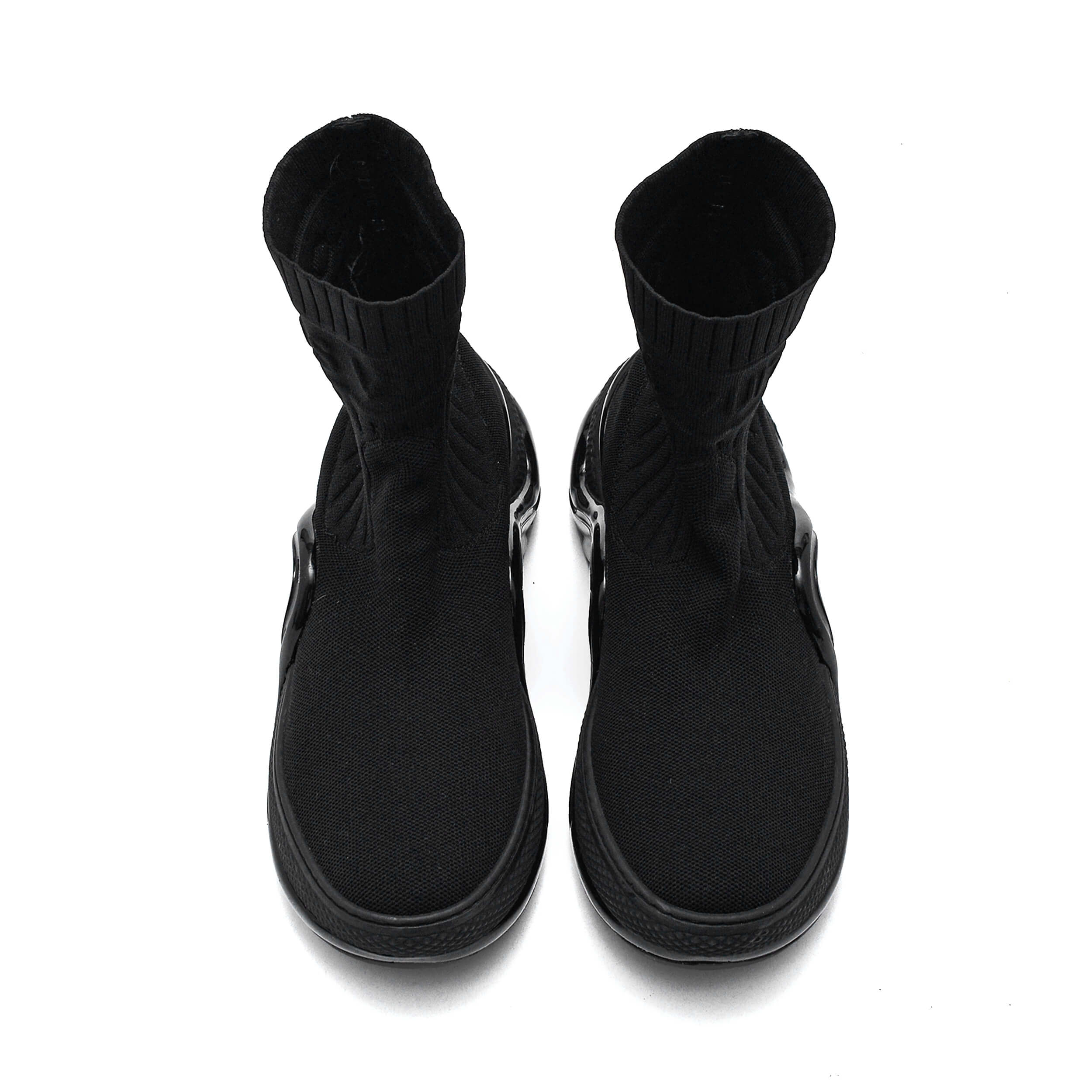 Louis Vuitton - Black Knit Fabric Speed Sneakers